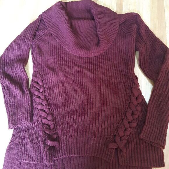 No Boundaries size M (7-9) Burgundy Sweaters - Picture 11 of 12
